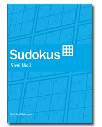 Livro de sudokus de nível fácil